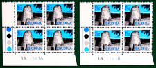 RHODESIA 1970-73 DEFINITIVES 2½ CYL BLKS 4 1A+1B BROWN GUM (SG441) UM