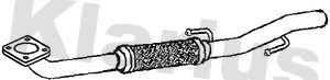 Exhaust pipe fits seat - seat, cordoba