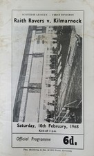 Raith Rovers v Kilmarnock,  Scottish League First Division 1968