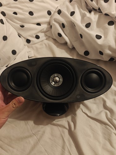 Kef hts3001se black center - black,
