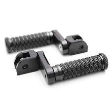 For Triumph STREET TRIPLE RX 15-18 17 Lower 40mm Rider Foot Pegs POLE Black