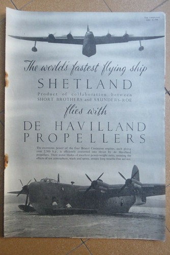 1945 pub havilland - pub, de