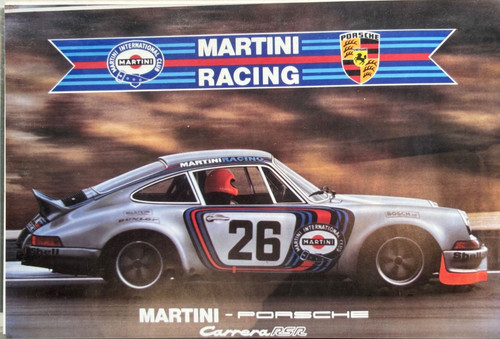 Porsche poster martini racing - porsche,