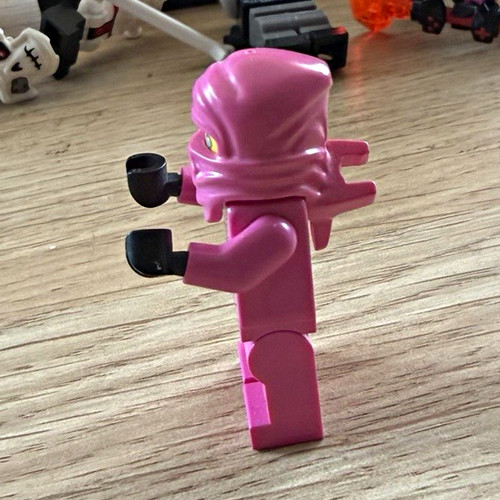 Lego ninjago zane pink robes - ninjago,