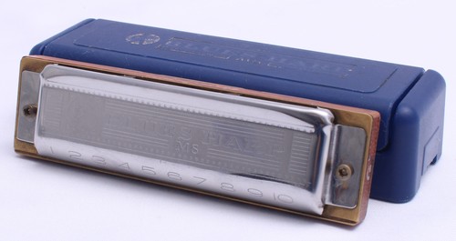Hohner blues harp - ms, key