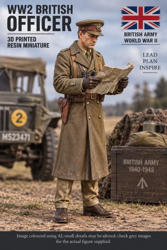 Ww2 british officer with - british,