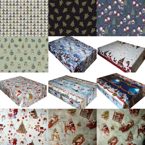 Christmas pvc tablecloth - pvc,