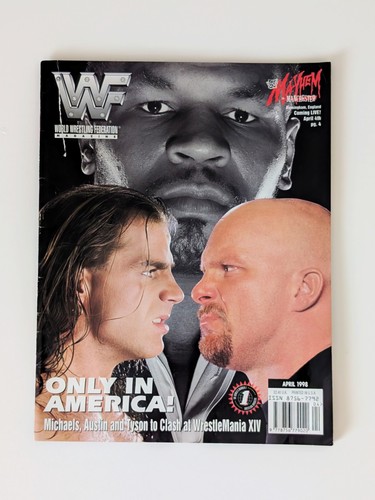 Wwf wrestling magazine - wwf,