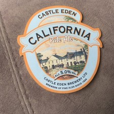 Castle Eden Brewery California Pale Ale Beer Clip