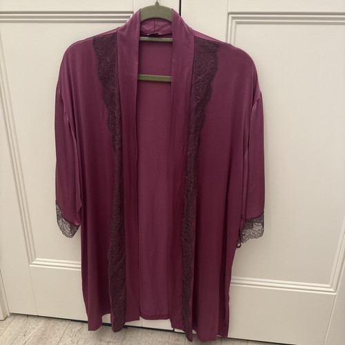 Vintage myla silk robe - silk, in
