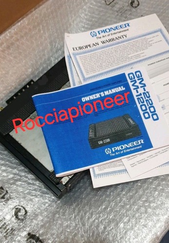 Pioneer amplifier 1200 - amplifier, used