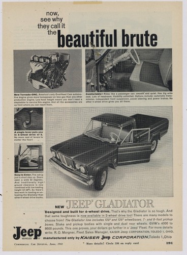 1963 jeep gladiator - 1963,