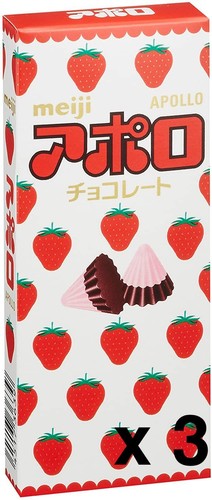 Meiji apollo strawberry - apollo,
