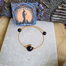 Black Obsidian Bangle Gift For