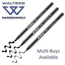 Edding 1255 Calligraphy Pen | 2.0, 3.5 & 5.0mm Nib Widths  | 1 Pen | Black, Blue