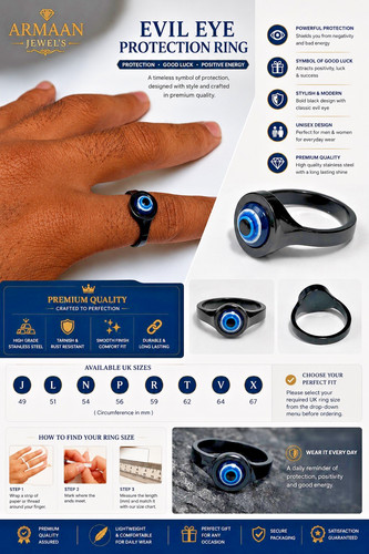 Turkish evil eye ring - turkish,