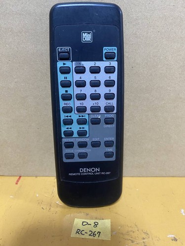 Denon deck remote control - md,