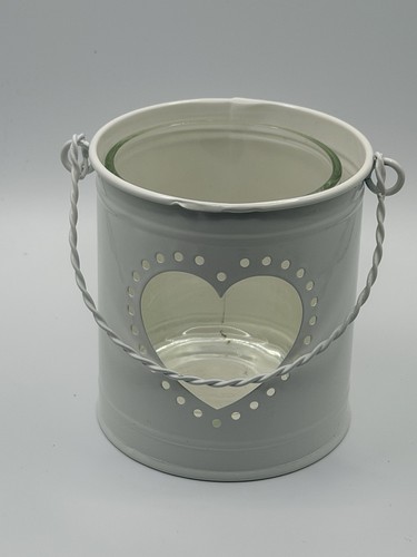 Grey metal hanging tea - metal,