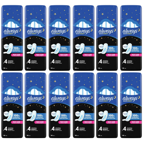 Always maxi night pads - always, 10