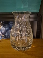 Vintage glass vase by Luigi