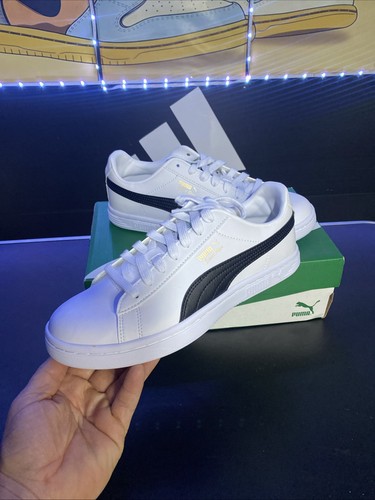 Puma court star white black - court,