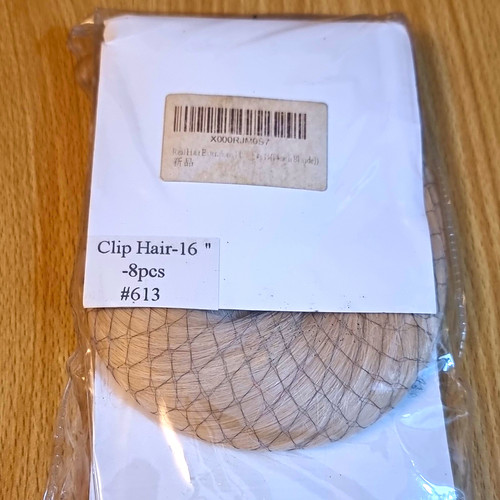 Clip human hair extensions - clip-in,