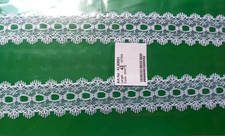 5 Meters of White Knit in Lace