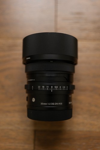 Sigma 35mm dn l - 35mm, dg