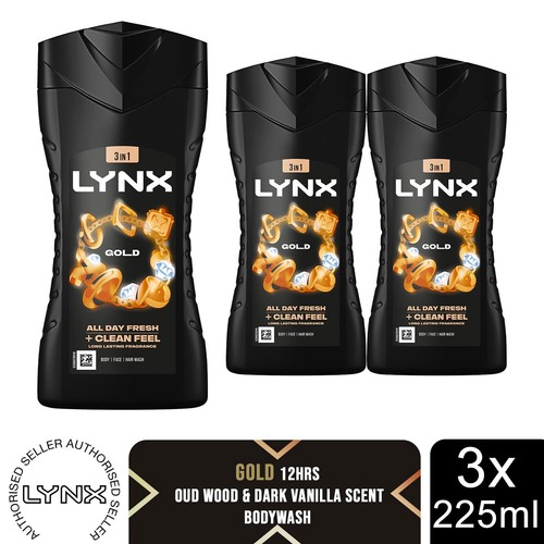 Lynx gold shower gel 225 - shower, 3