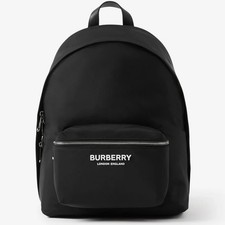 Burberry Nylon Backpack Black