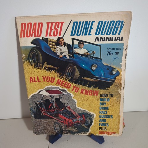 Road test dune buggy - road,