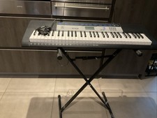 Casio CTK-1550 Standard Keyboard - Black VGC + Stand 