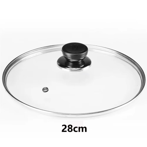Tempered glass pan lid - tempered,