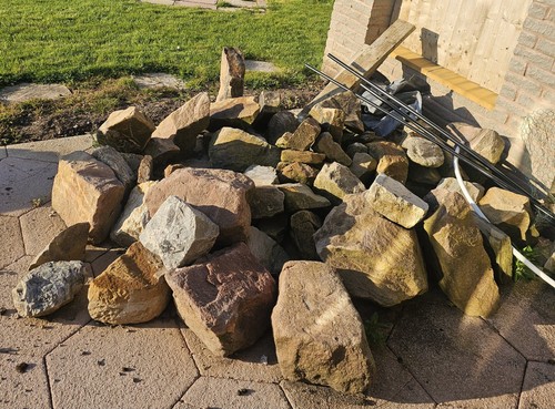 Garden rocks - garden,