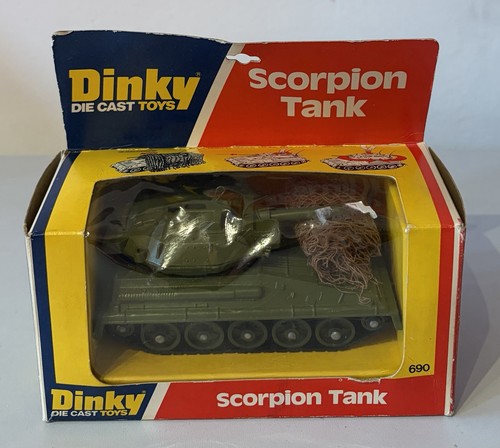 Dinky toys scorpion tank - tank,