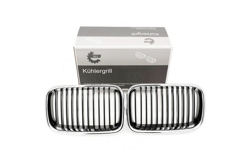 Radiator grille chrome - radiator, black