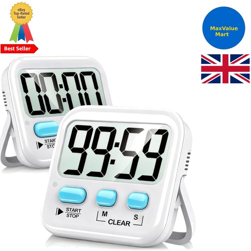 Pack digital kitchen timers - 2,