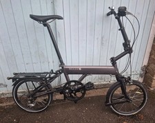 Mezzo lightweight folding bike, alloy frame, 9 speed gears. 