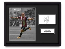 Billy Sharp Hand Signed 16x12
