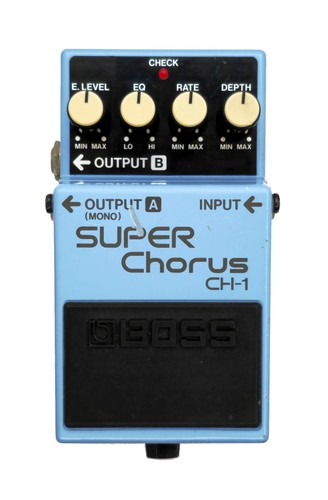 Boss super chorus guitar - ch-1,