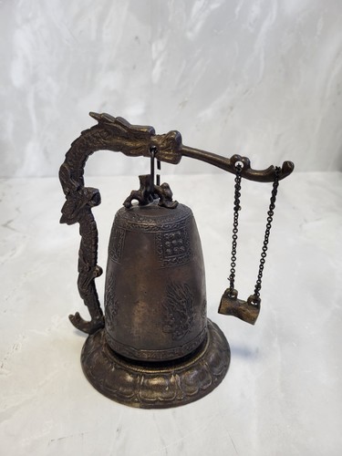 Vintage brass standing chinese - vintage,