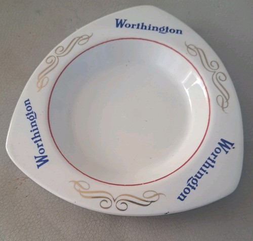 Worthington gilded ashtray - worthington,