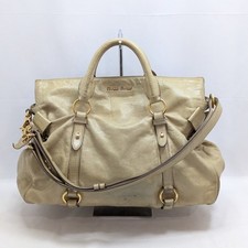 MIU MIU Vitello Lux Bow