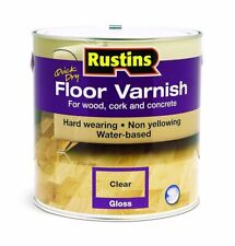 Clear Floor Varnish Gloss or