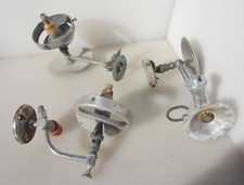 Antique Metal Gas Wall Lights Lamps Sconces Old Vintage Project x3 ODD