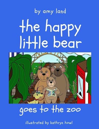 The happy little bear goes - happy,
