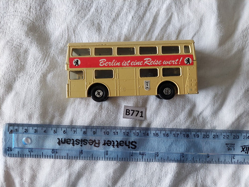 Matchbox german bus - matchbox,