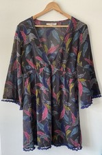 Boden Feather Print Cotton