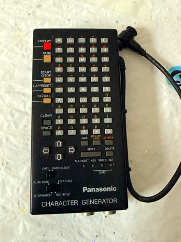 Panasonic cg1e character - panasonic, vw-cg1e