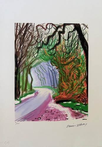 David hockney spring time - hockney, "spring